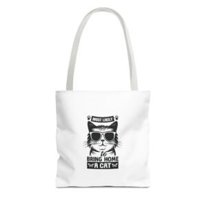 Most Likely To Bring Home Strays Funny Pet Lover Design - Tote Bag