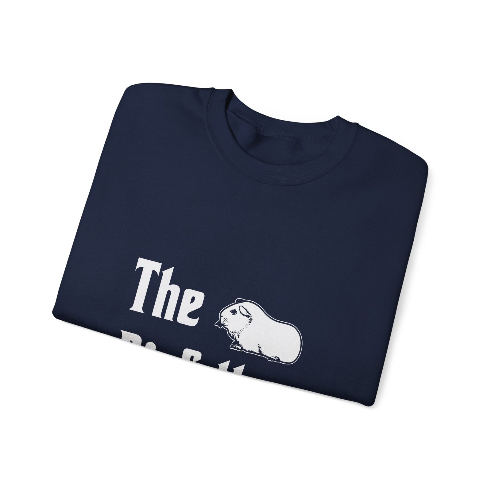 The Pigfather Cartoon Pig Mafia Boss Design - Sweatshirt - Image 11