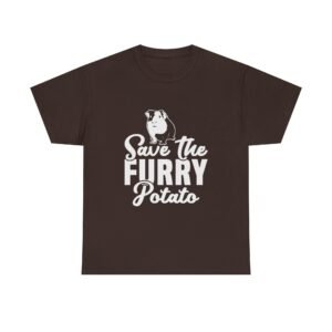 Save The Furry Potato Cute Animal Illustration Design - T-shirt