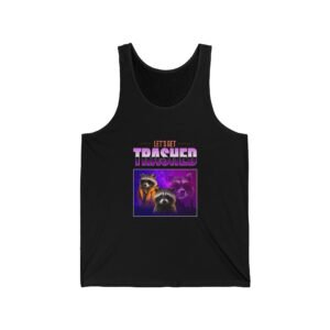 Trash Panda Party Raccoon Celebration Artwork - Tank Top