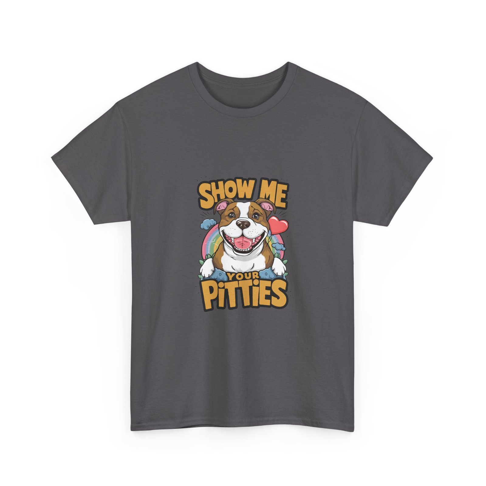 Show Me Your Pitties Dog Lover Graphic Design - T-shirt - Image 7