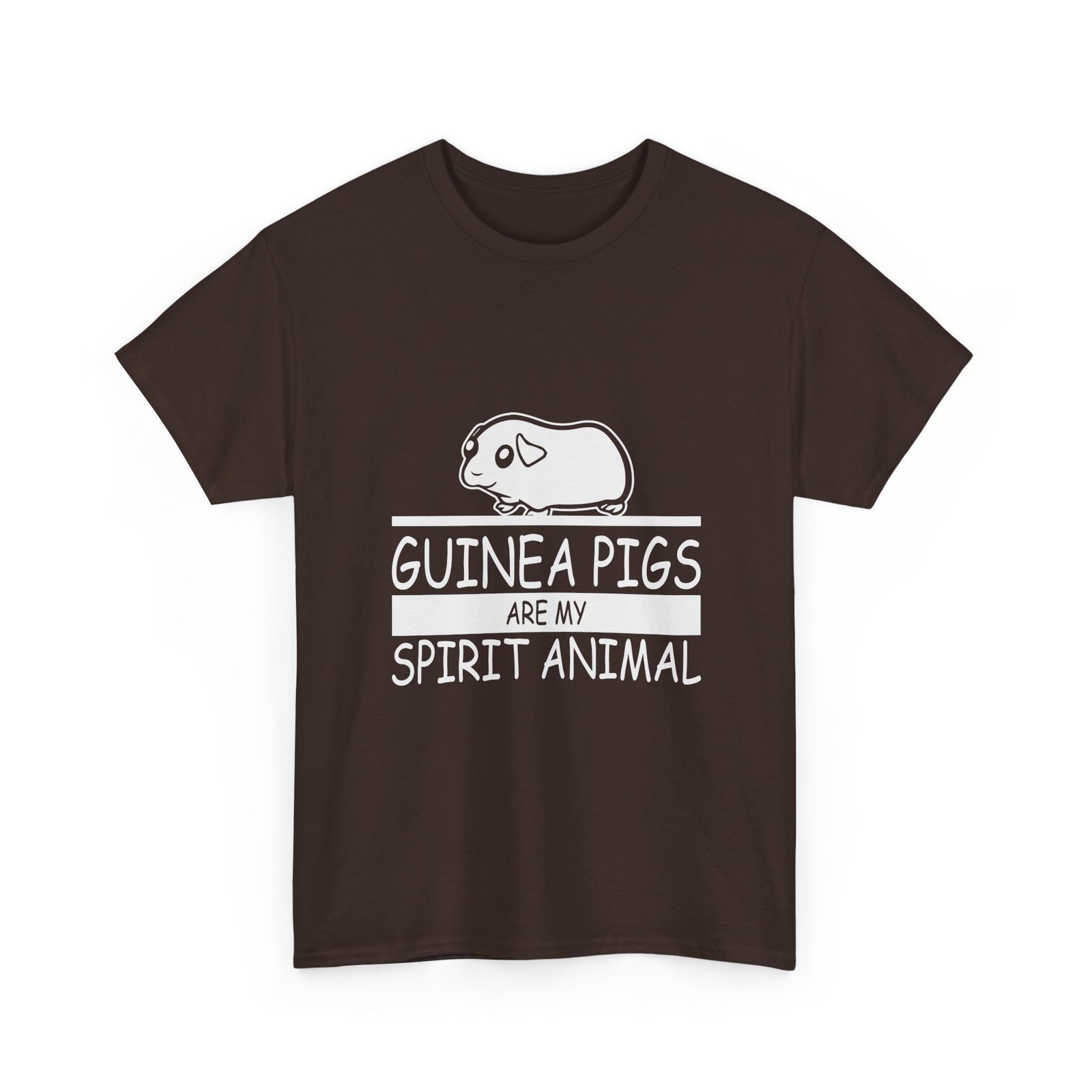 Guinea Pigs Are My Spirit Animal Cute Pet Lover Design - T-shirt - Image 3