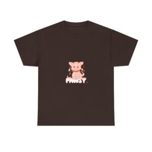 Adorable Fluffy Cat Soft and Cozy Illustration - T-shirt