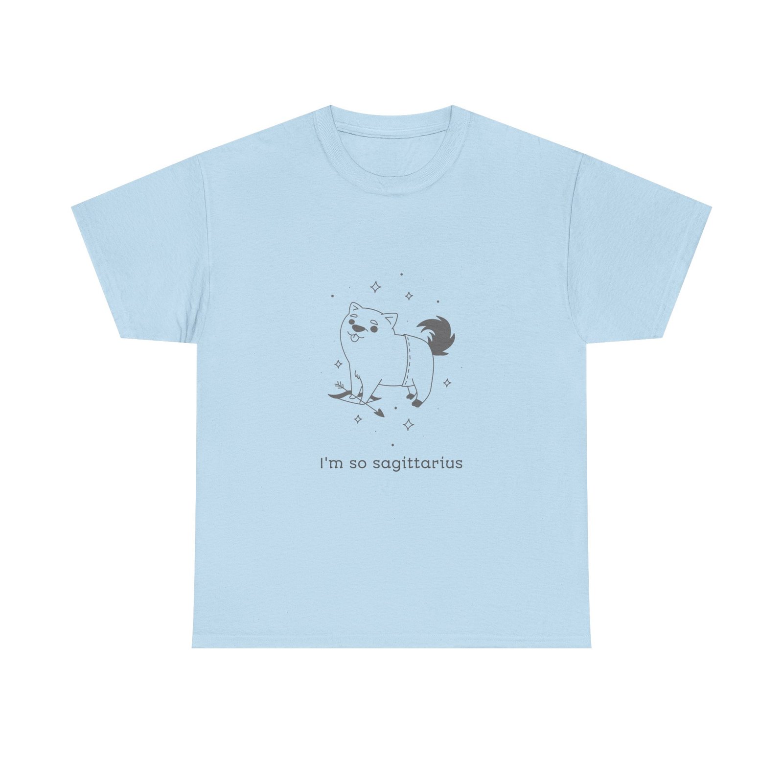 I'm So Sagittarius Cute Dog Horoscope Astrology Design - T-shirt - Image 9