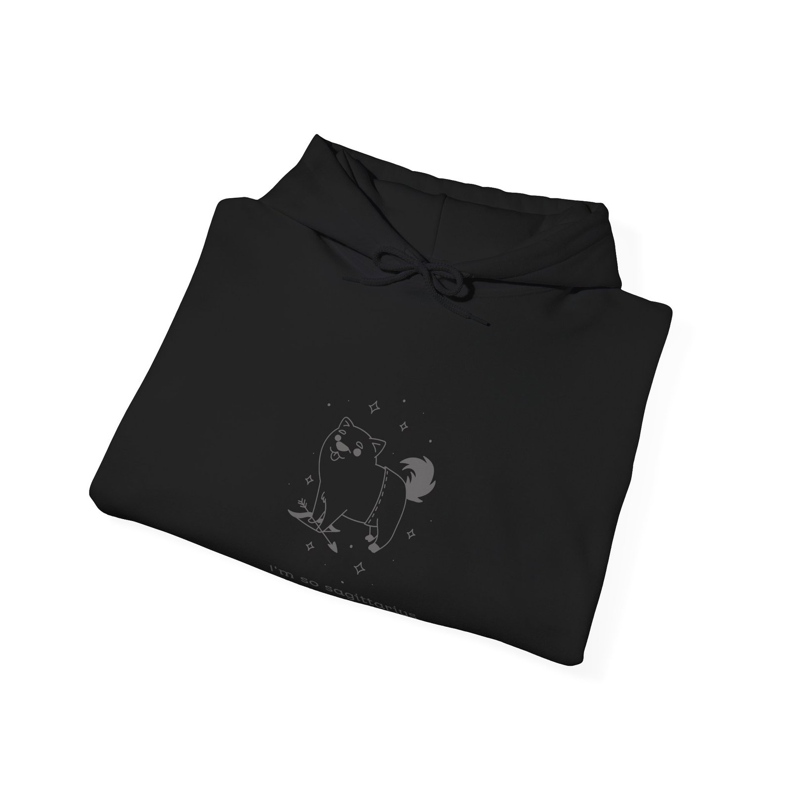 I'm So Sagittarius Cute Dog Zodiac Astrology Design - Hoodie - Image 4