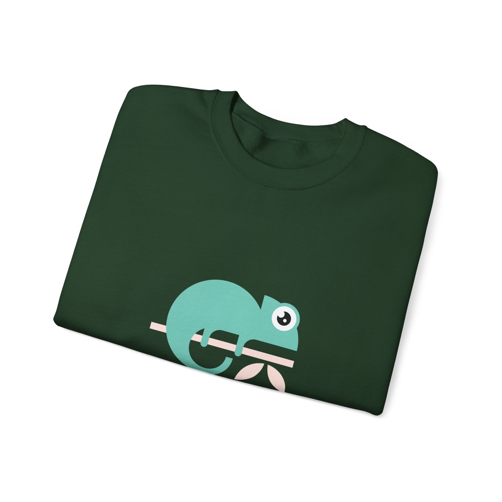 Adapt To Change Minimalist Chameleon Illustration - Sweatshirt - Image 7