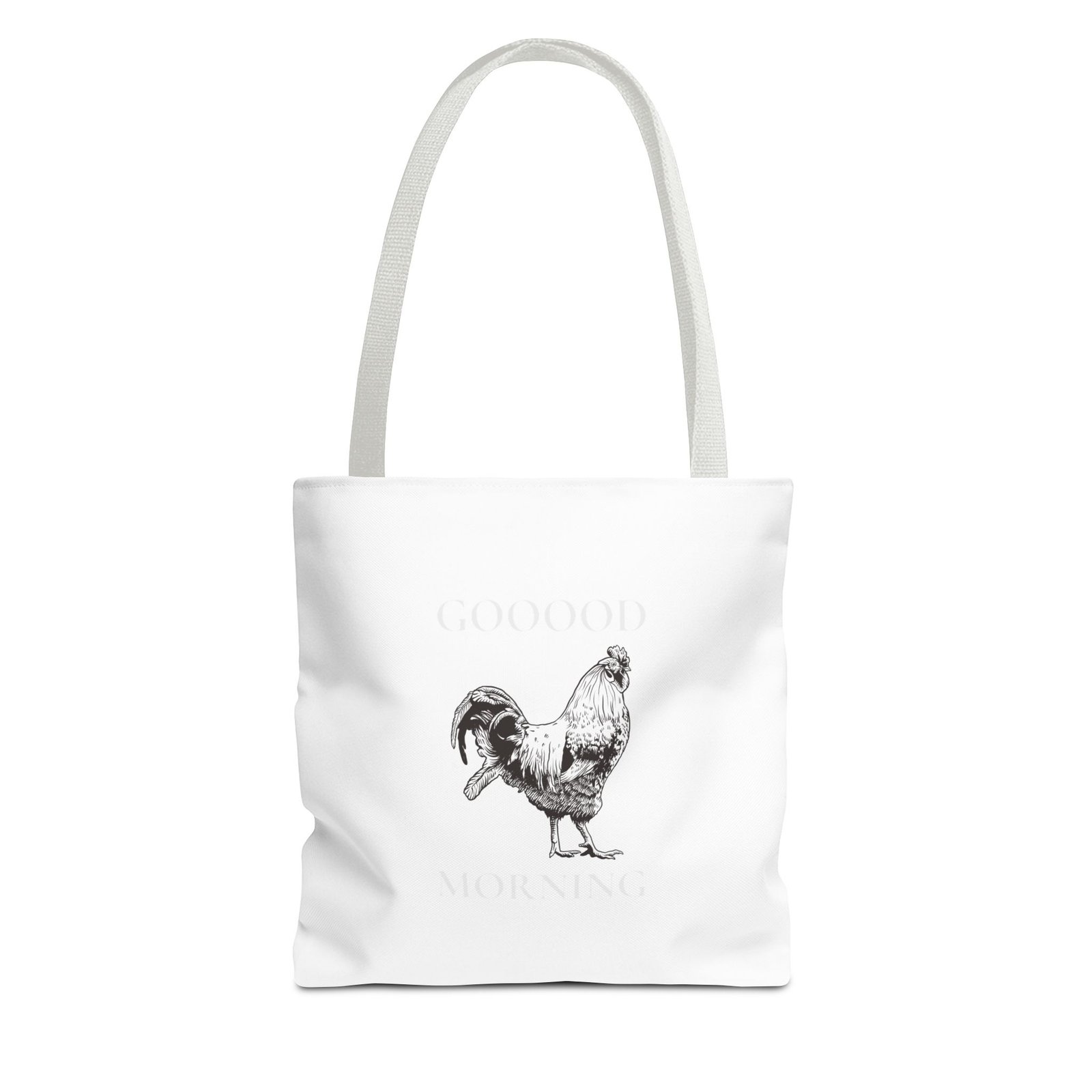 Vibrant Good Morning Rooster Classic Illustration - Tote Bag