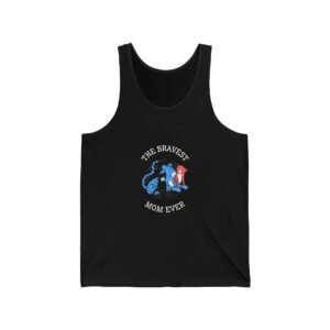 Bravest Mom Ever Bold Typography Graphic - Tank Top
