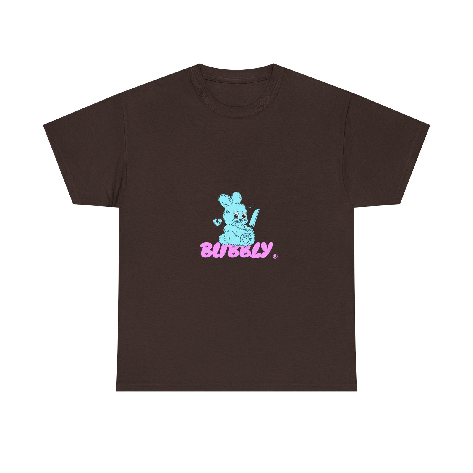 Cheerful Bubbly Dog Cartoon with Bright Colors - T-shirt