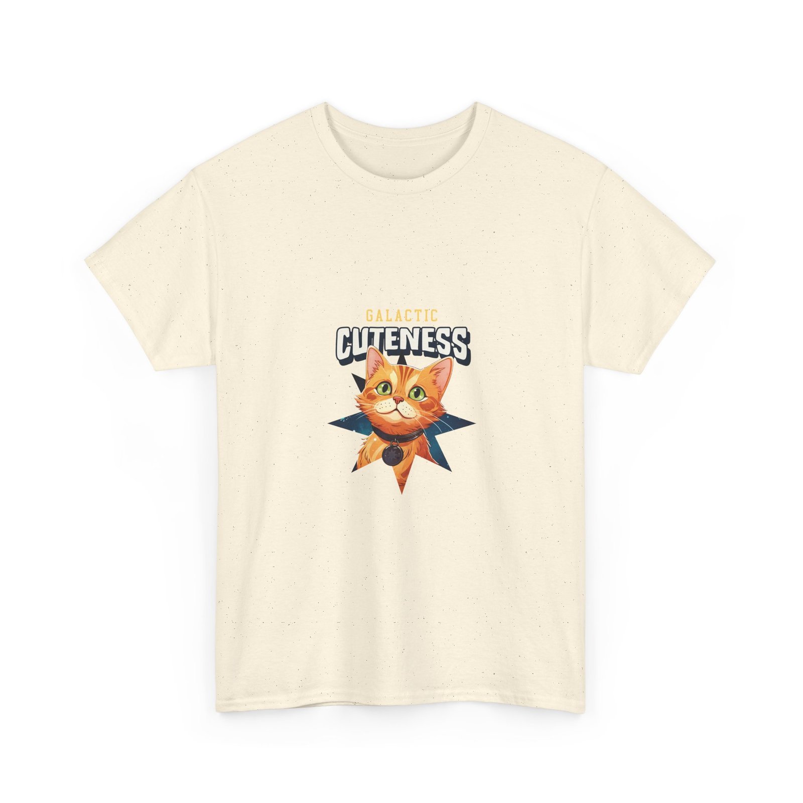 Galactic Cuteness Space Cat Floating in Colorful Cosmos - T-shirt - Image 7