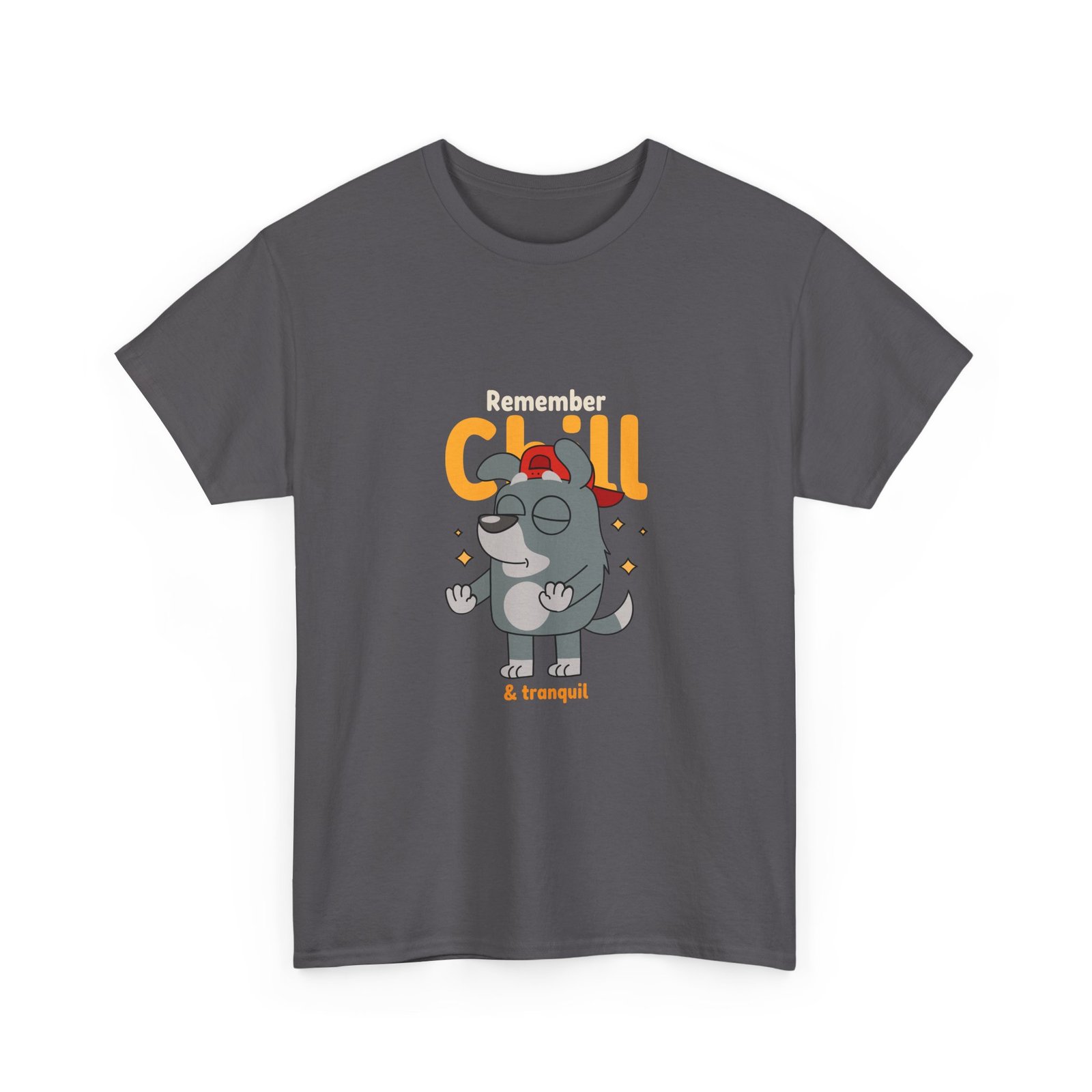 Chill and Tranquil Relaxed Dog with Peaceful Vibes - T-shirt - Image 7