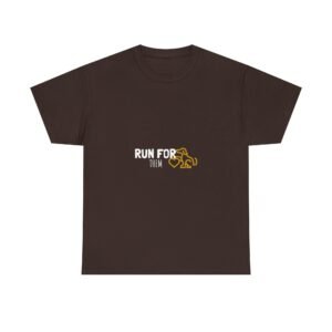 Inspirational Run For Them Motivational Graphic Design - T-shirt