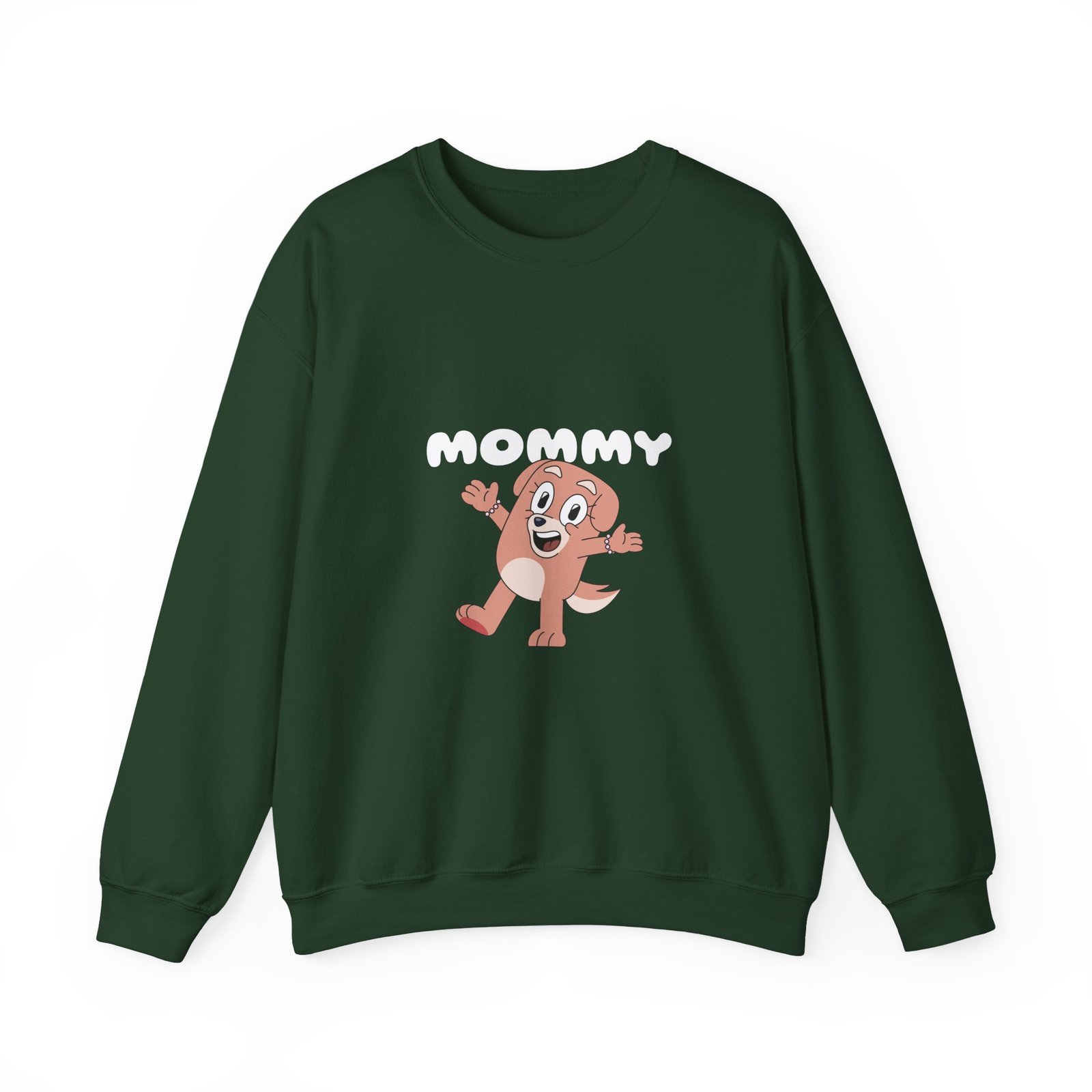 Adorable Mommy Bear Hug Heartwarming Family Love Illustration - Sweatshirt - Image 5