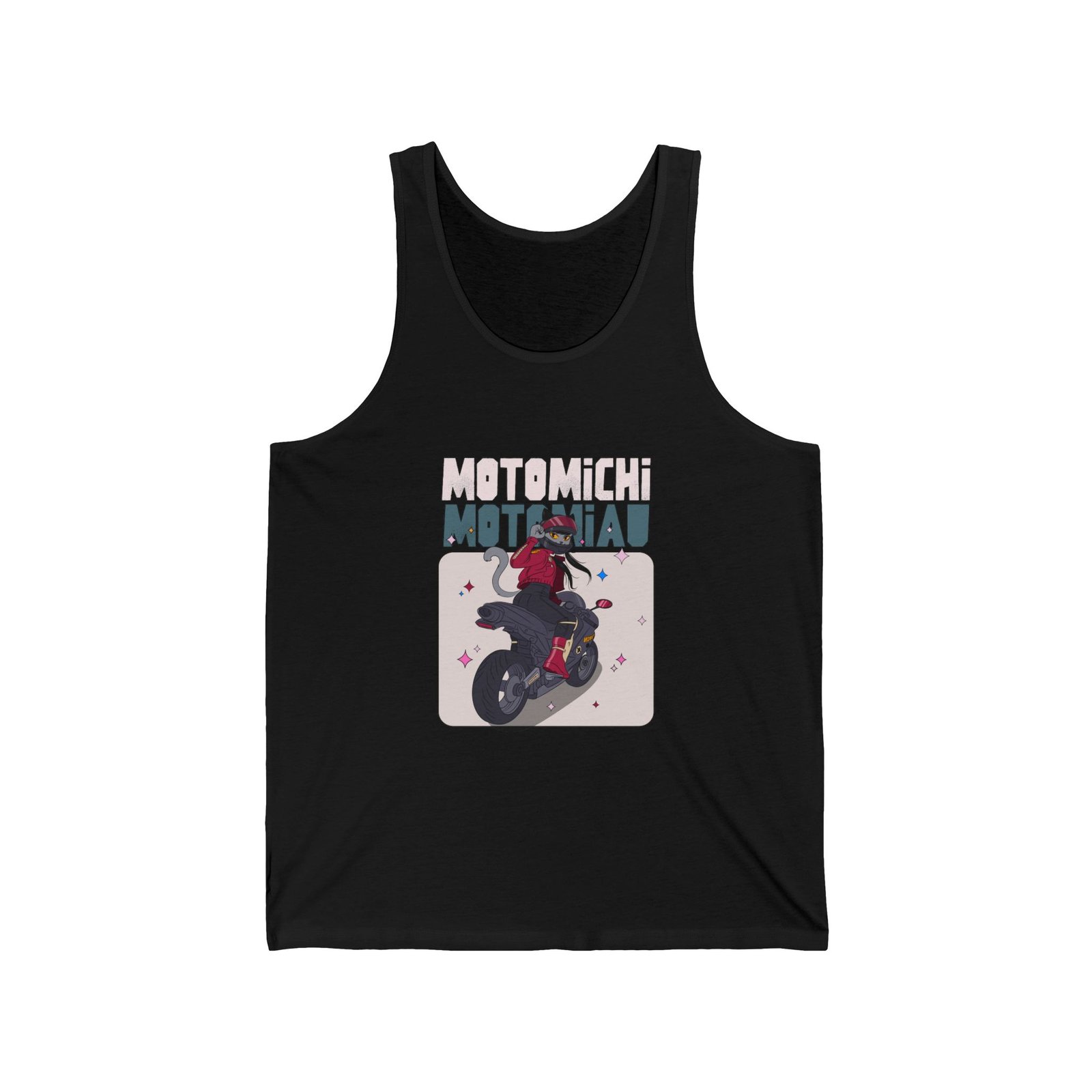 Motomichi Motogang Bold Motorcycle Rider Art - Tank Top