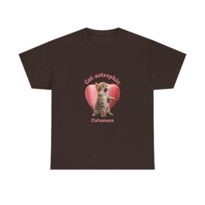 Adorable Kitten with Playful Cat Expression and Charming Appeal - T-shirt