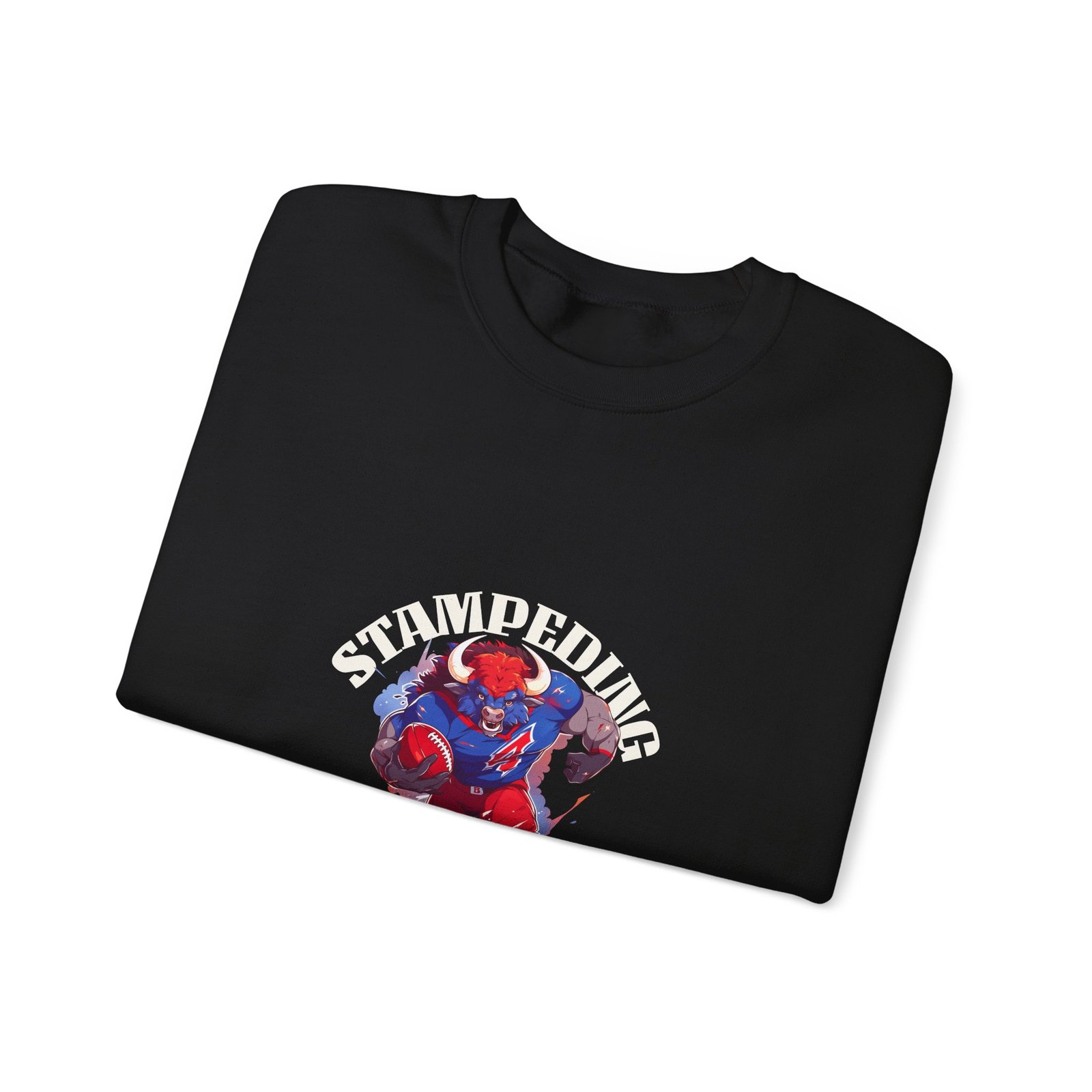 Strive for Triumph Superhero Powerful Emblem Design - Sweatshirt - Image 3