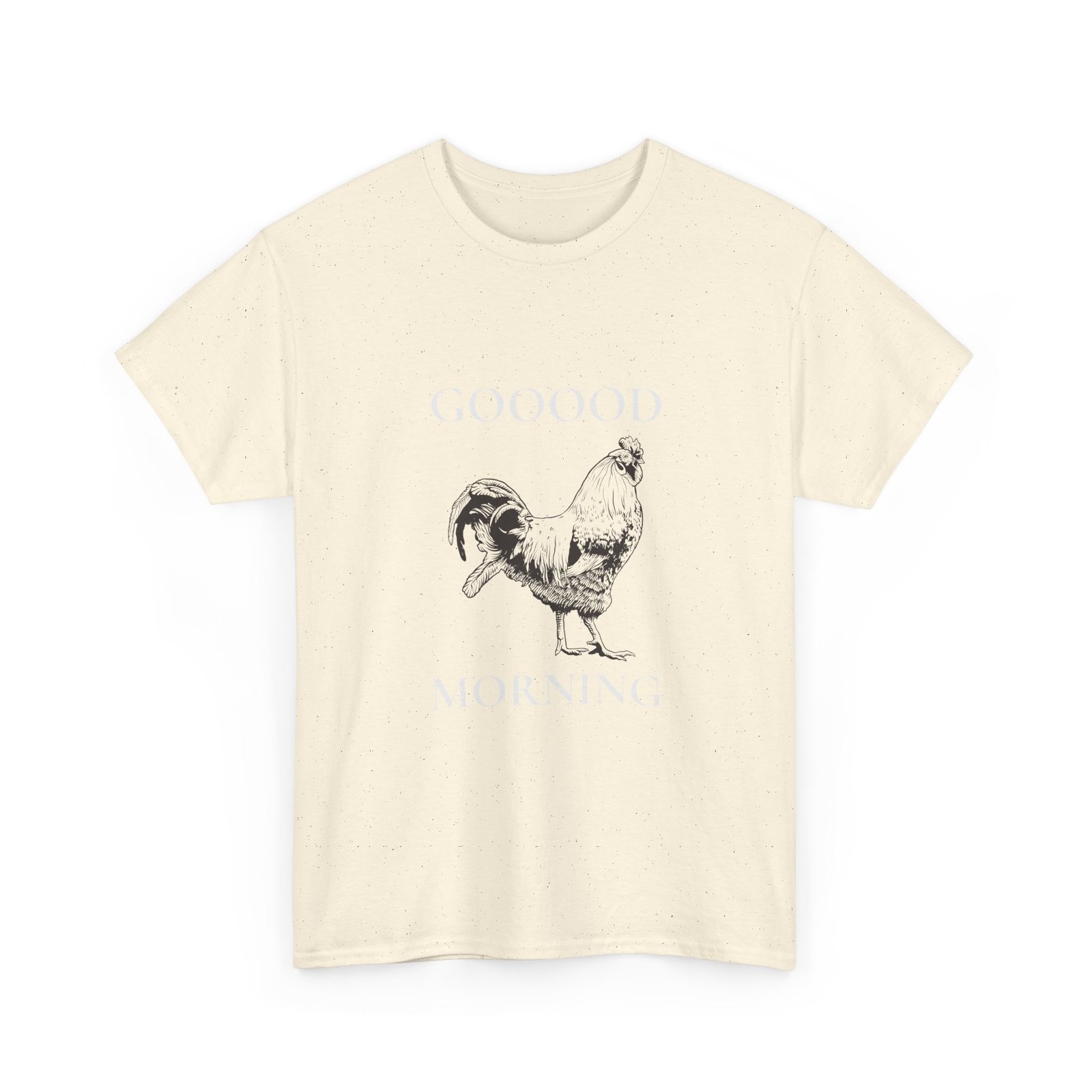 Vibrant Good Morning Rooster Classic Illustration - T-shirt - Image 7
