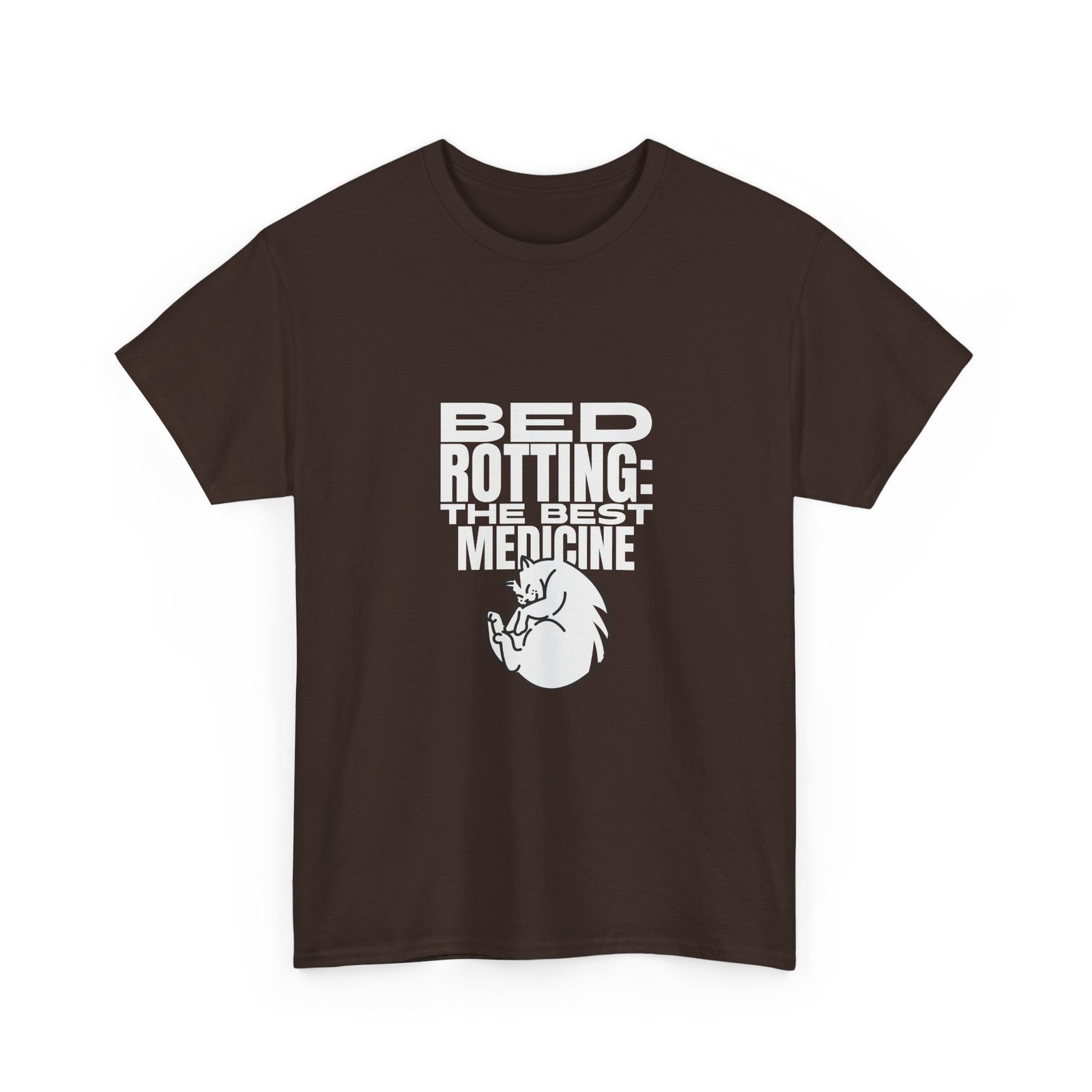 Funny Bed Rotting Club Graphic with Cozy Lazy Vibes - T-shirt - Image 3