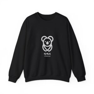 Cute Koala Illustration Supporting Wildlife Conservation - Sweatshirt