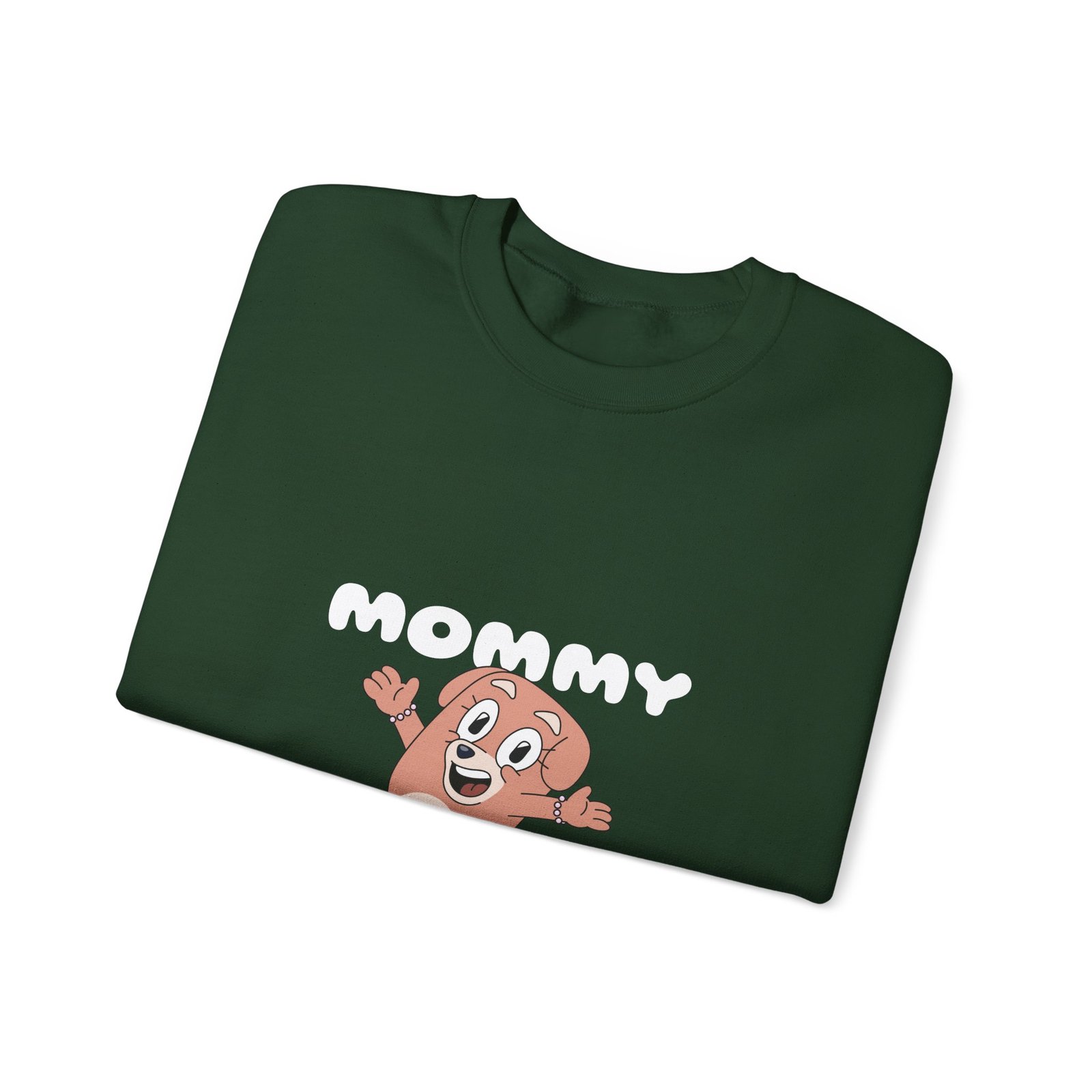 Adorable Mommy Bear Hug Heartwarming Family Love Illustration - Sweatshirt - Image 7