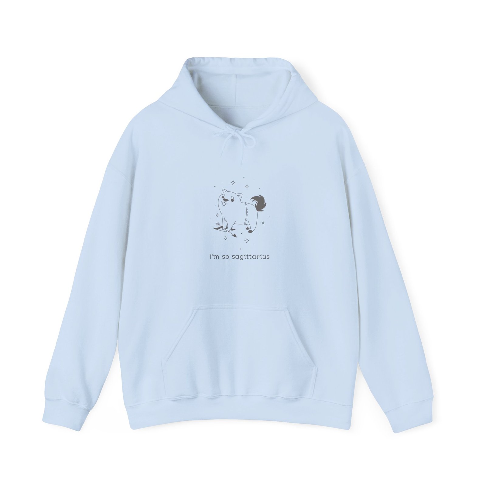 I'm So Sagittarius Cute Dog Horoscope Astrology Design - Hoodie - Image 9