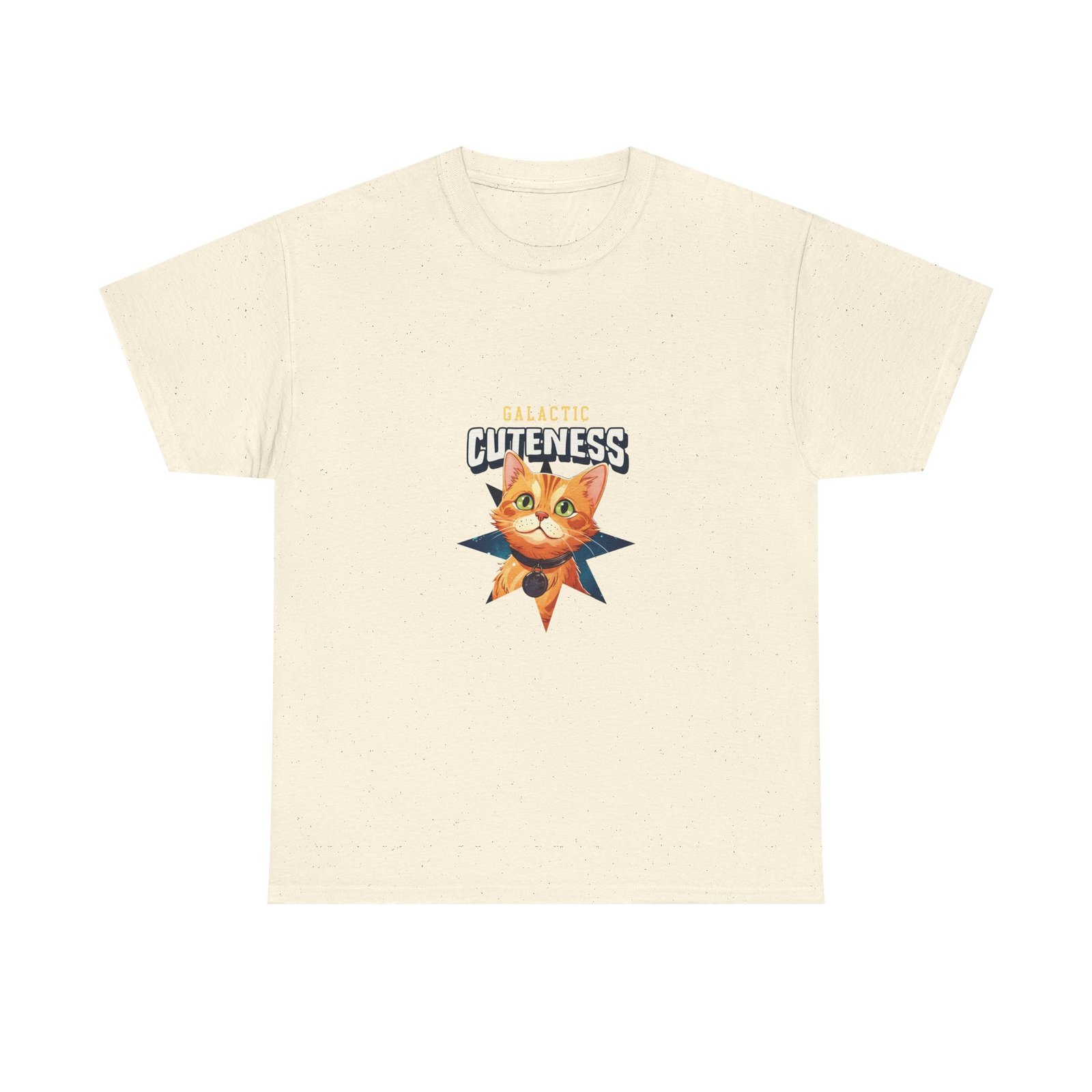 Galactic Cuteness Space Cat Floating in Colorful Cosmos - T-shirt - Image 5