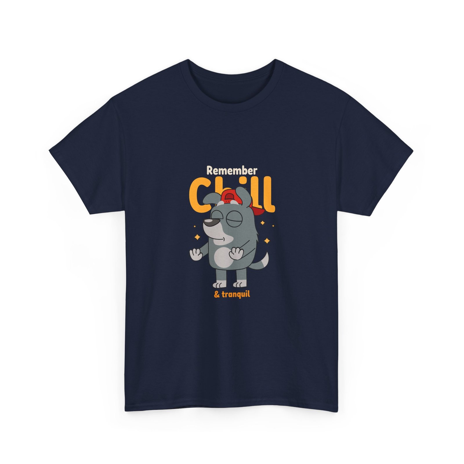 Chill and Tranquil Relaxed Dog with Peaceful Vibes - T-shirt - Image 11