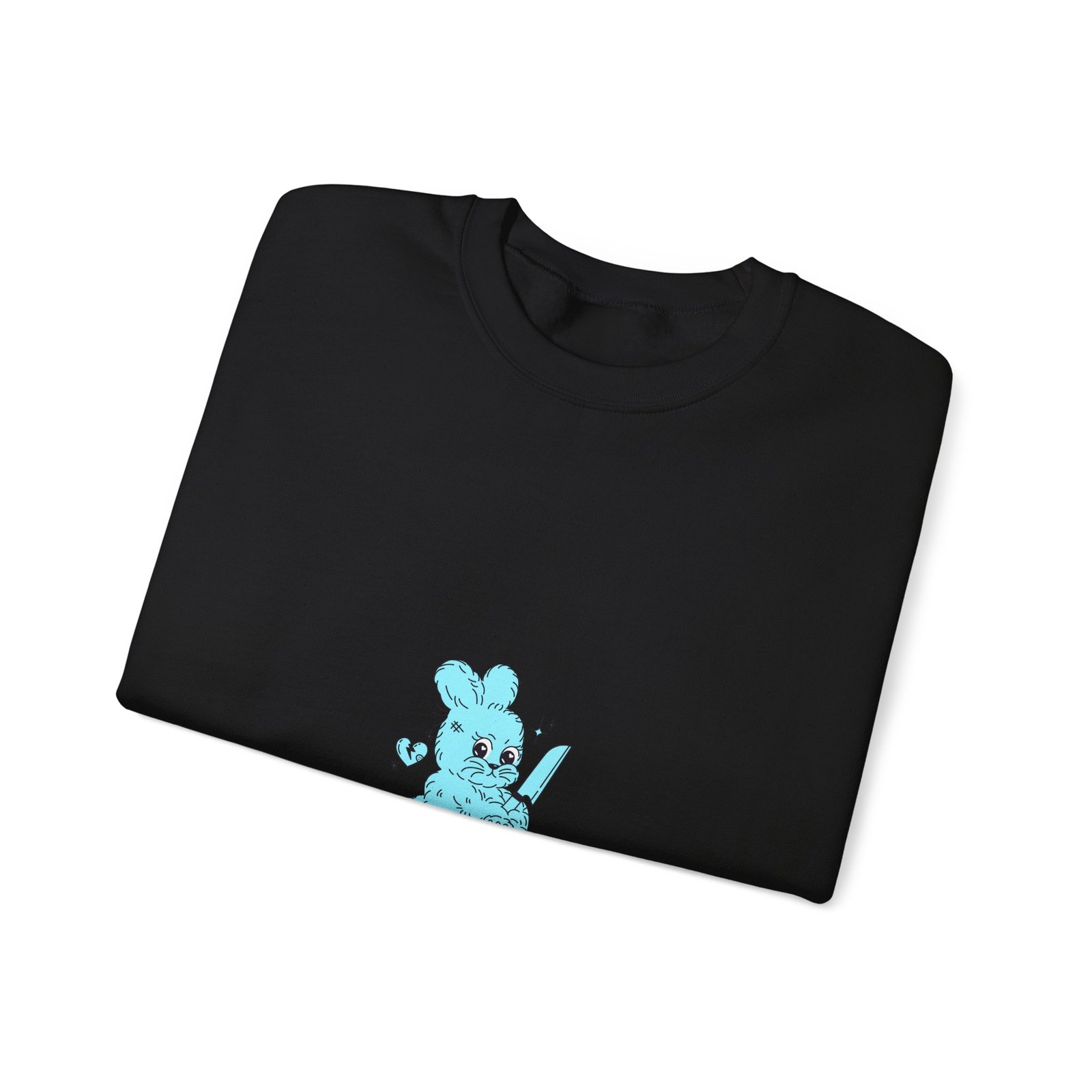 Cheerful Bubbly Dog Cartoon with Bright Colors - Sweatshirt - Image 3