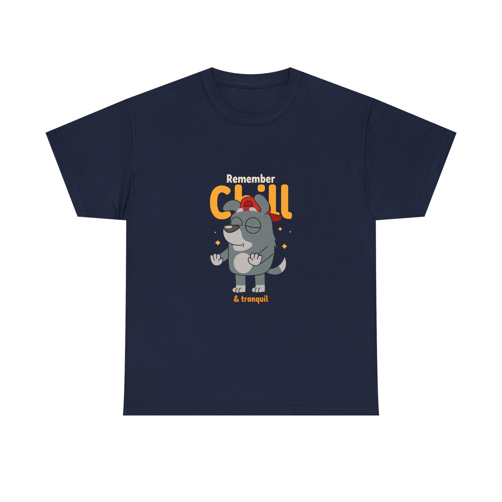 Chill and Tranquil Relaxed Dog with Peaceful Vibes - T-shirt - Image 9