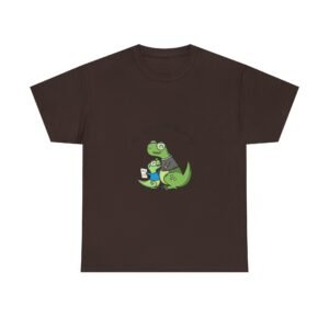 My Dad Is Roarsome Dinosaur Funny Cartoon Design - T-shirt