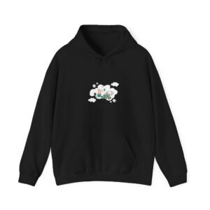 Totally Awesome Happy Turtle Illustration with Vibrant Colors - Hoodie