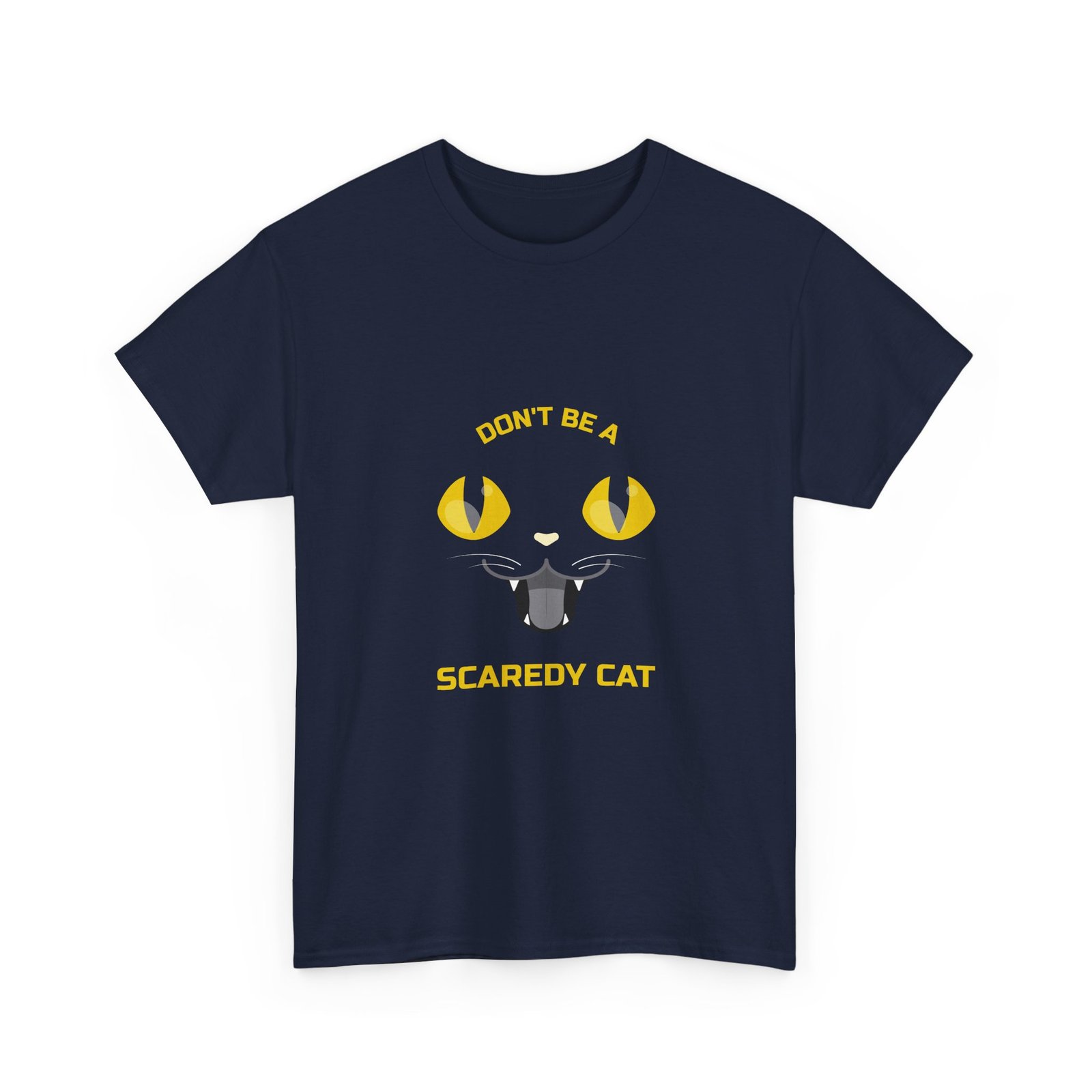 Cute Don’t Be a Scaredy Cat Playful Cat Teasing Design - T-shirt - Image 11