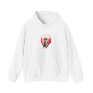 Cutest-astrophic Adorable Kitten with Playful Expression - Hoodie
