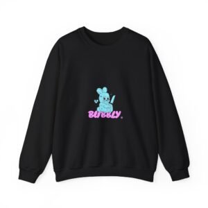 Cheerful Bubbly Dog Cartoon with Bright Colors - Sweatshirt