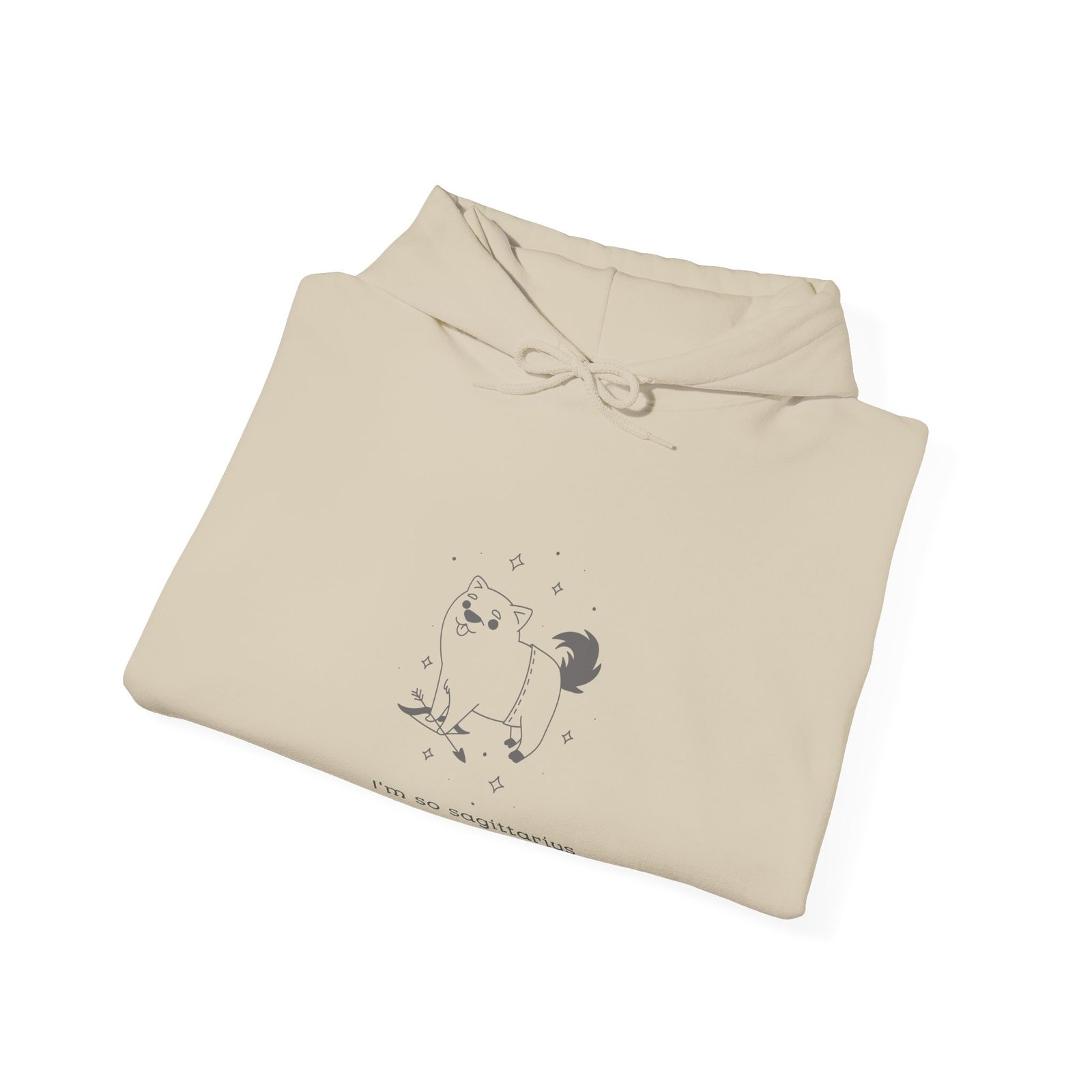 I'm So Sagittarius Cute Dog Horoscope Astrology Design - Hoodie - Image 8