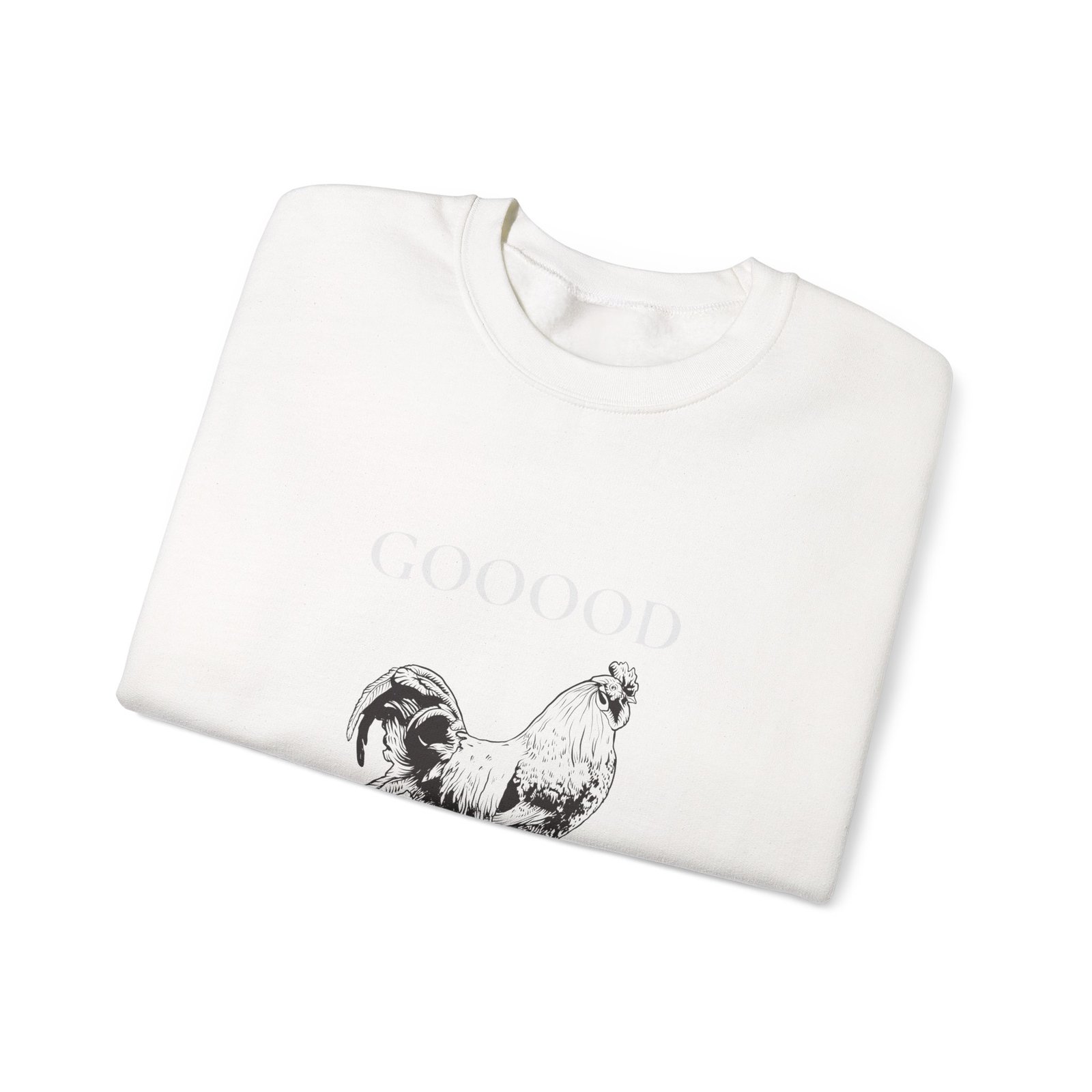 Vibrant Good Morning Rooster Classic Illustration - Sweatshirt - Image 3