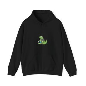 My Dad Is Roarsome Dinosaur Funny Cartoon Design - Hoodie