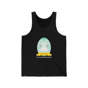 Say Hi to the Easter Bunny Cute Cartoon Design - Tank Top
