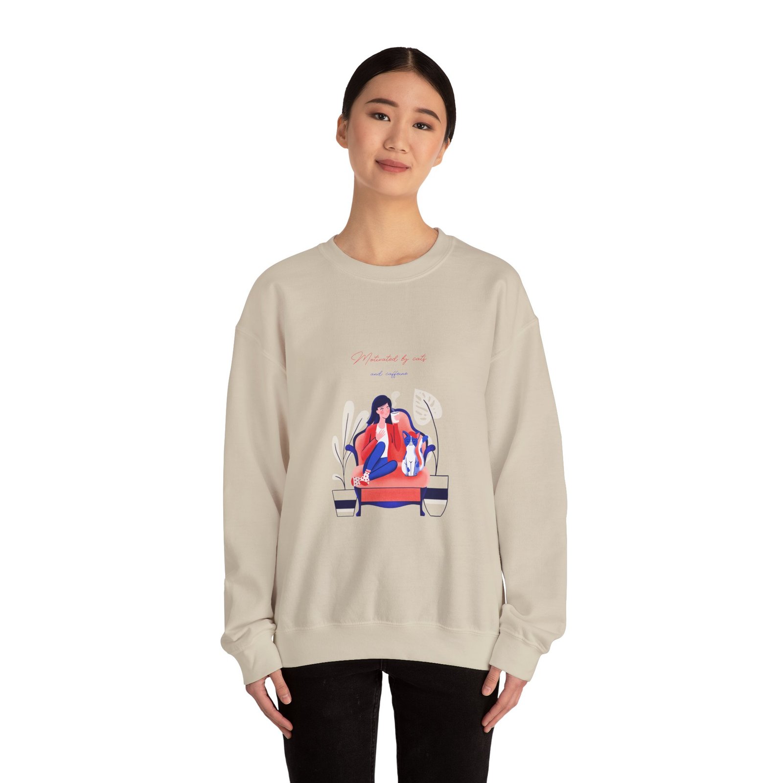 Inspirational Miracles Exist Typography with Elegant Design - Sweatshirt - Image 8