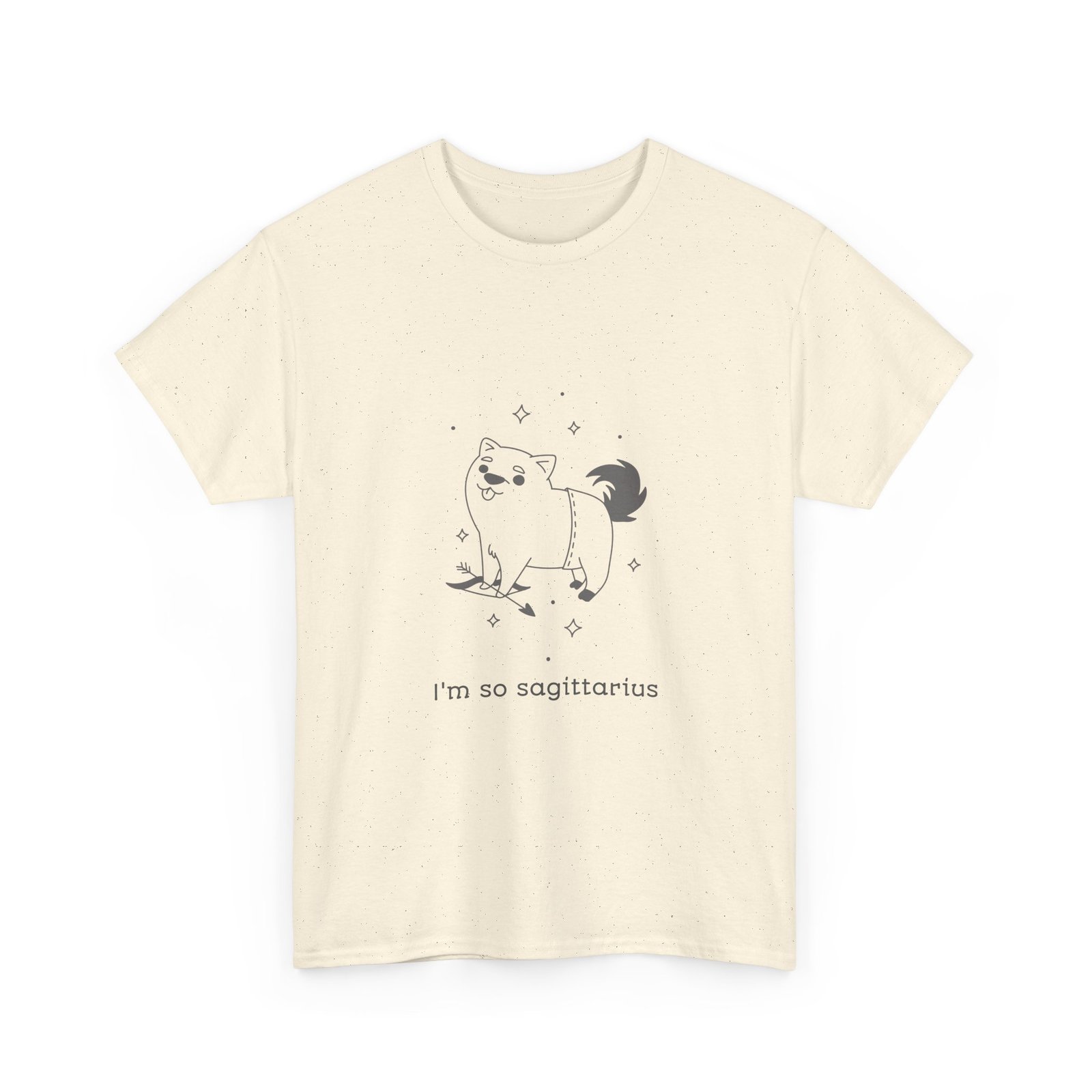 I'm So Sagittarius Cute Dog Horoscope Astrology Design - T-shirt - Image 7