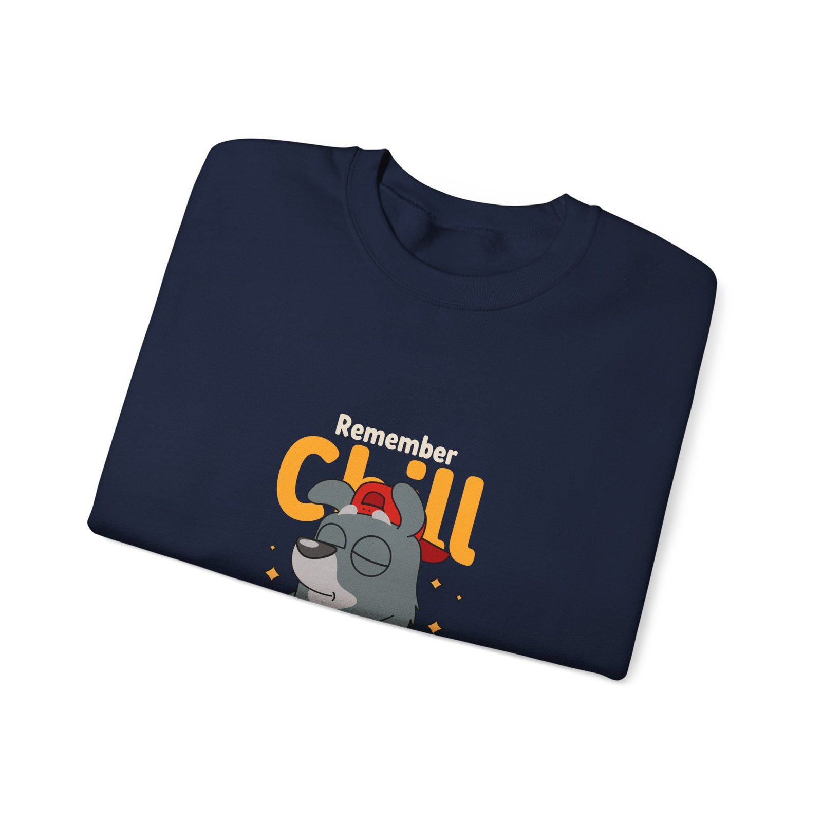 Chill and Tranquil Relaxed Dog with Peaceful Vibes - Sweatshirt - Image 11