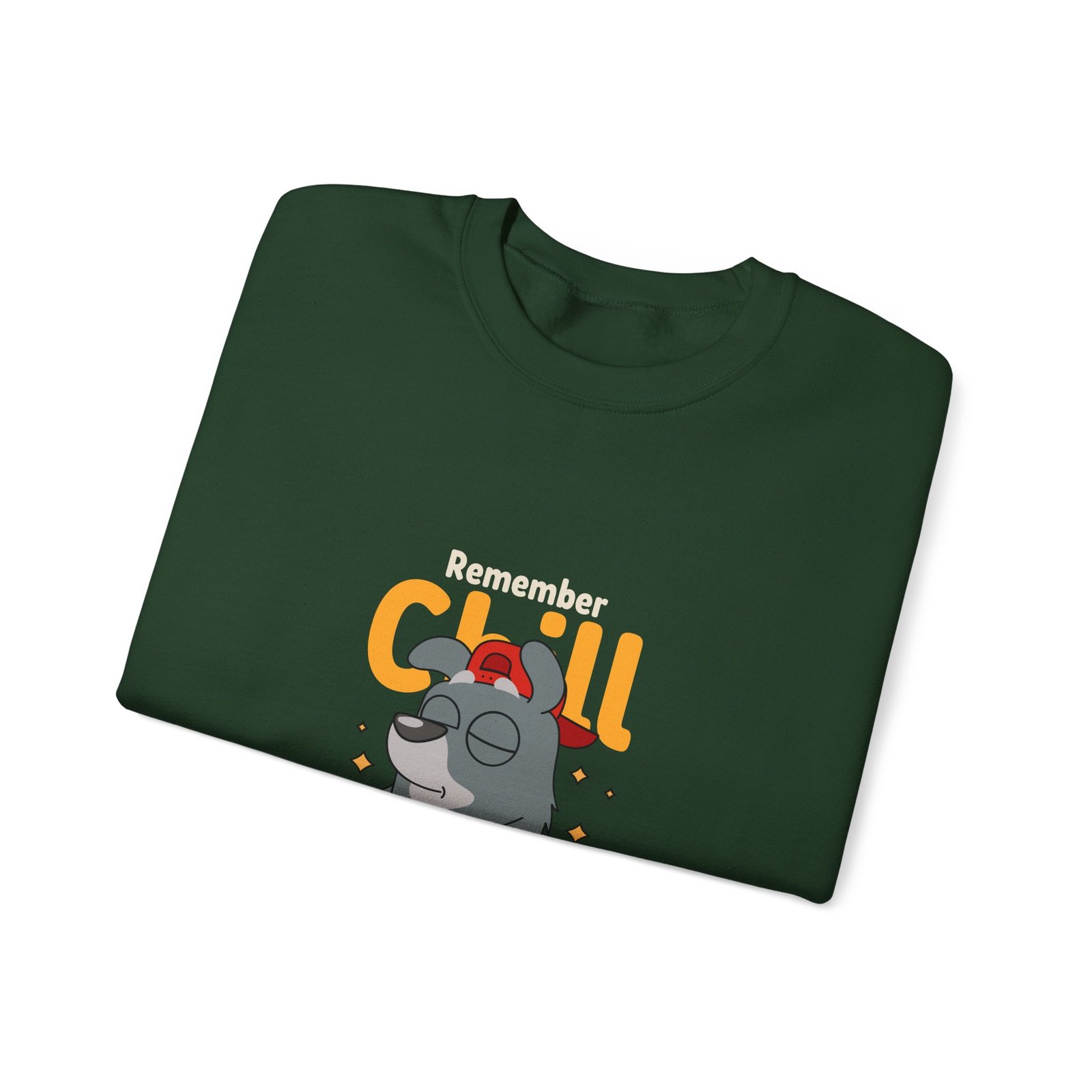 Chill and Tranquil Relaxed Dog with Peaceful Vibes - Sweatshirt - Image 7