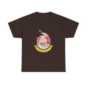 Cheerful Happy Axolotl Cartoon Illustration - T-shirt