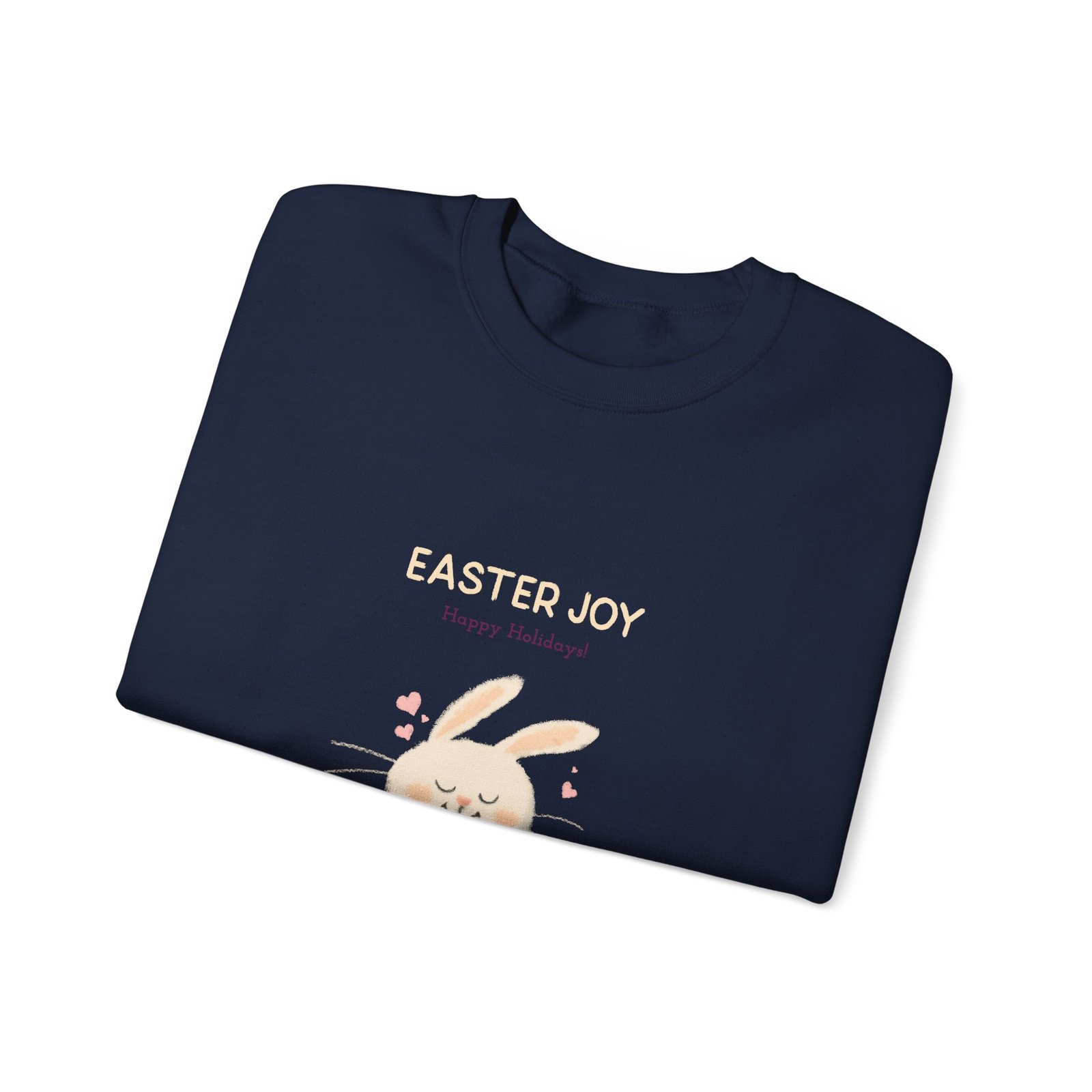 Easter Joy Happy Bunny Cartoon Illustration - Sweatshirt - Image 11