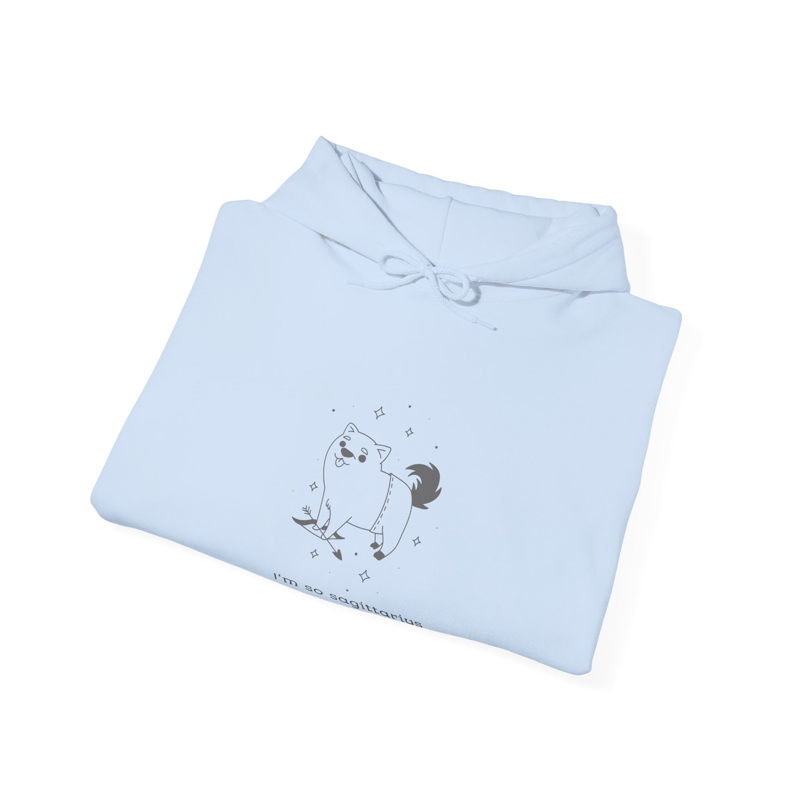 I'm So Sagittarius Cute Dog Horoscope Astrology Design - Hoodie - Image 12