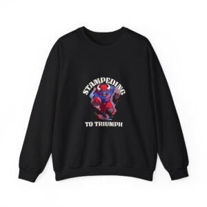 Strive for Triumph Superhero Powerful Emblem Design - Sweatshirt
