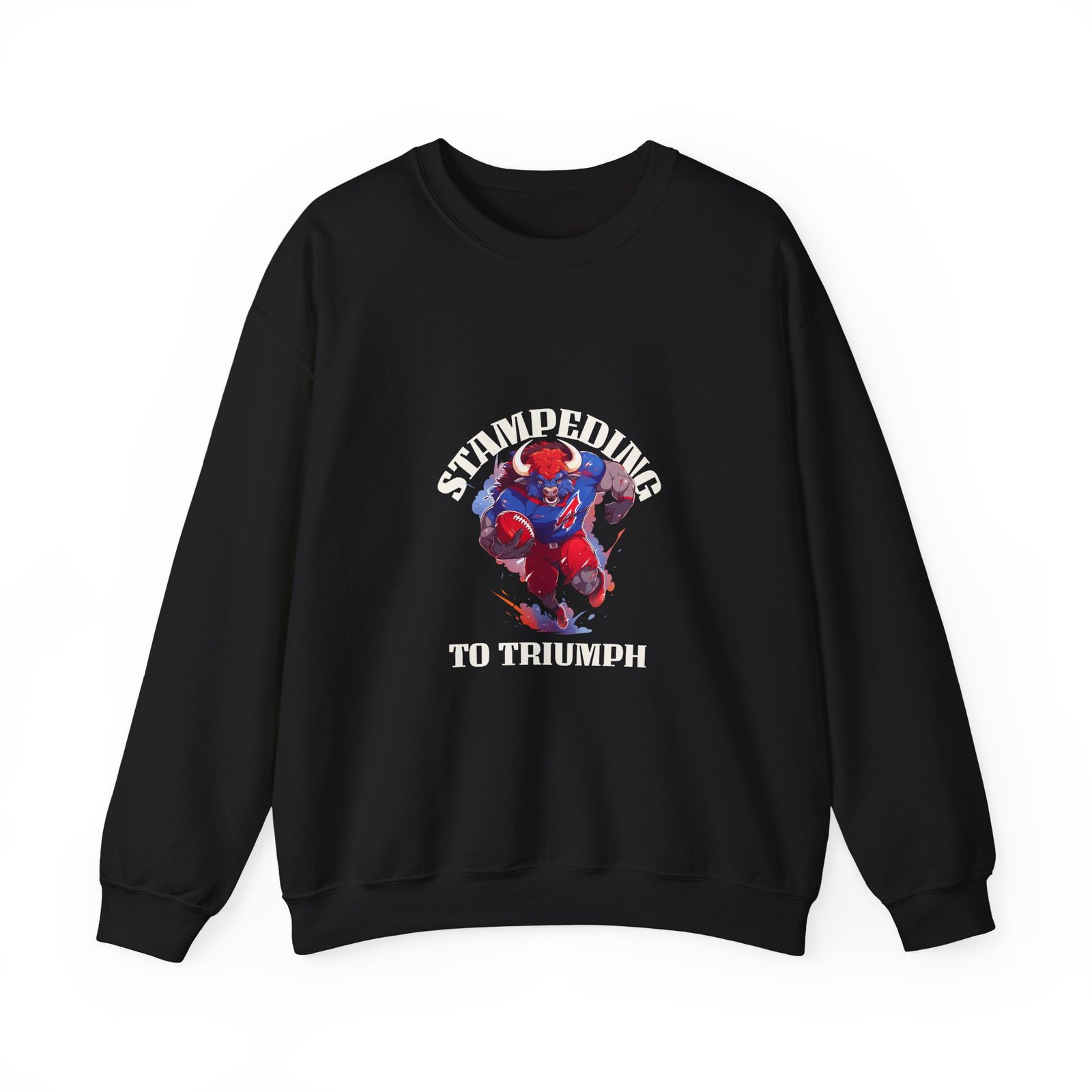 Strive for Triumph Superhero Powerful Emblem Design - Sweatshirt