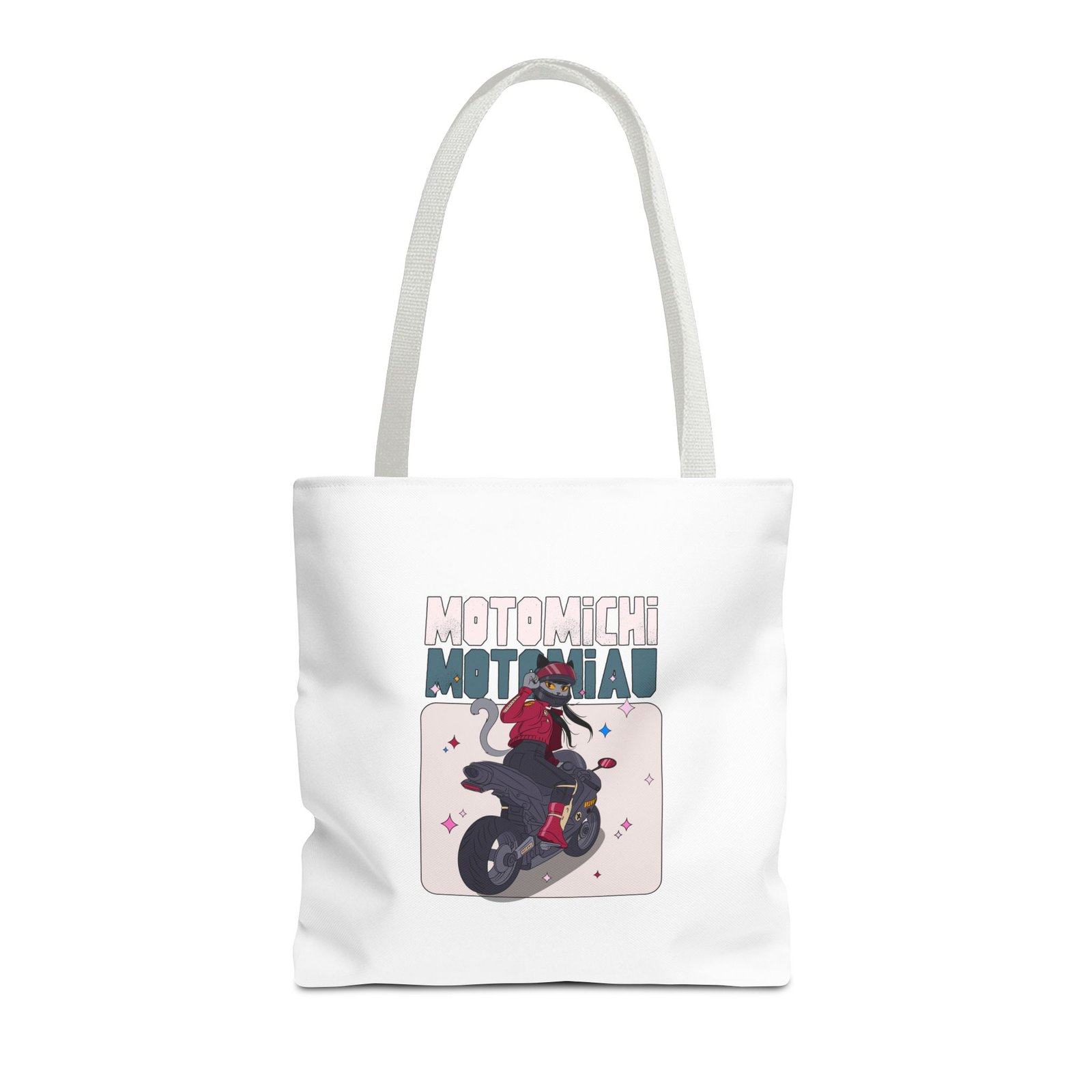 Motomichi Motogang Bold Motorcycle Emblem Design - Tote Bag - Image 5
