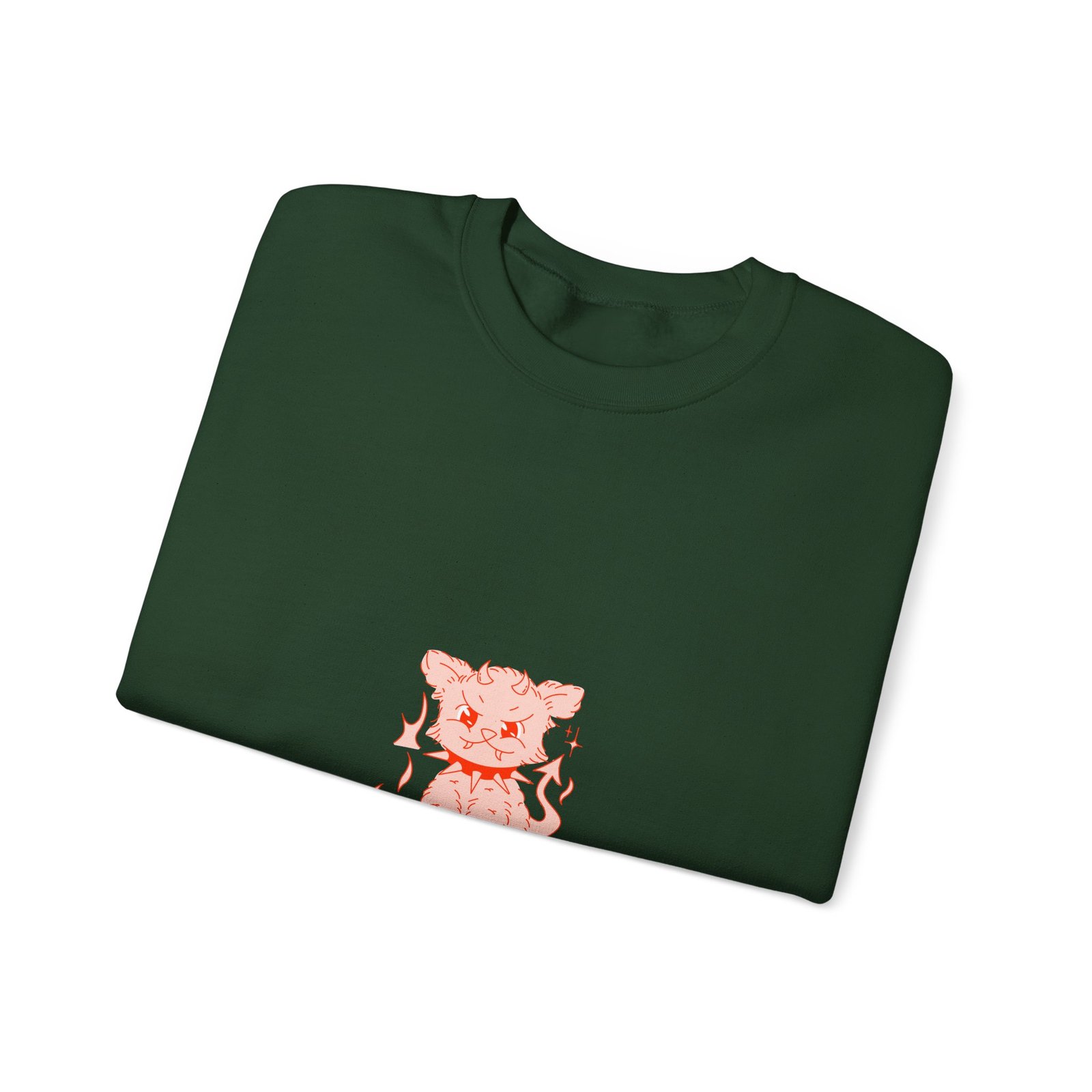 Adorable Fluffy Cat Soft and Cozy Illustration - Sweatshirt - Image 7
