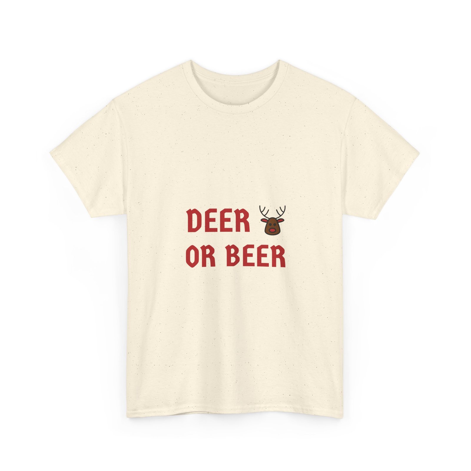 Humorous Deer or Beer Pun with Deer Illustration - T-shirt - Image 7